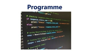 Programme
 