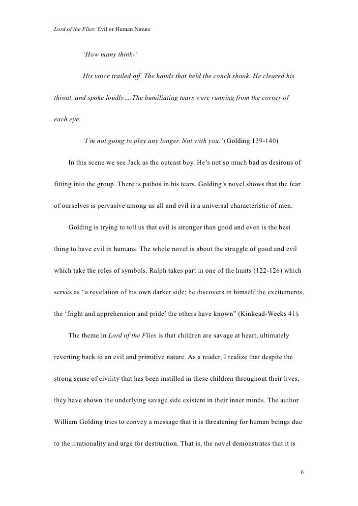essay on human nature