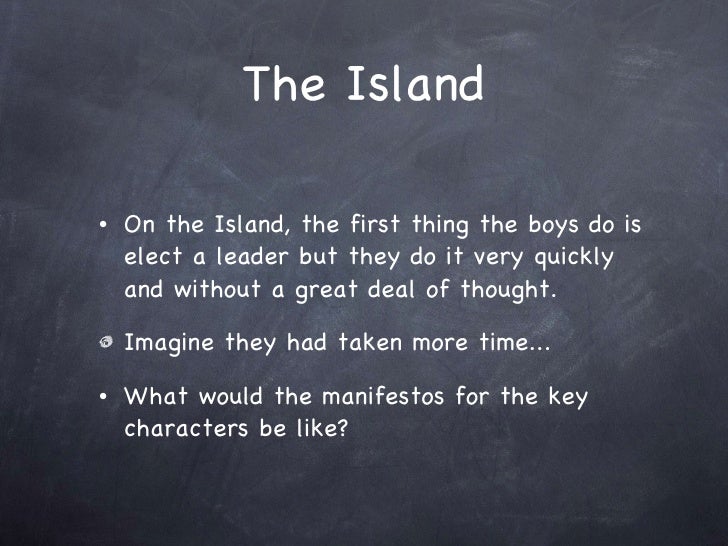 lord of the flies presentation