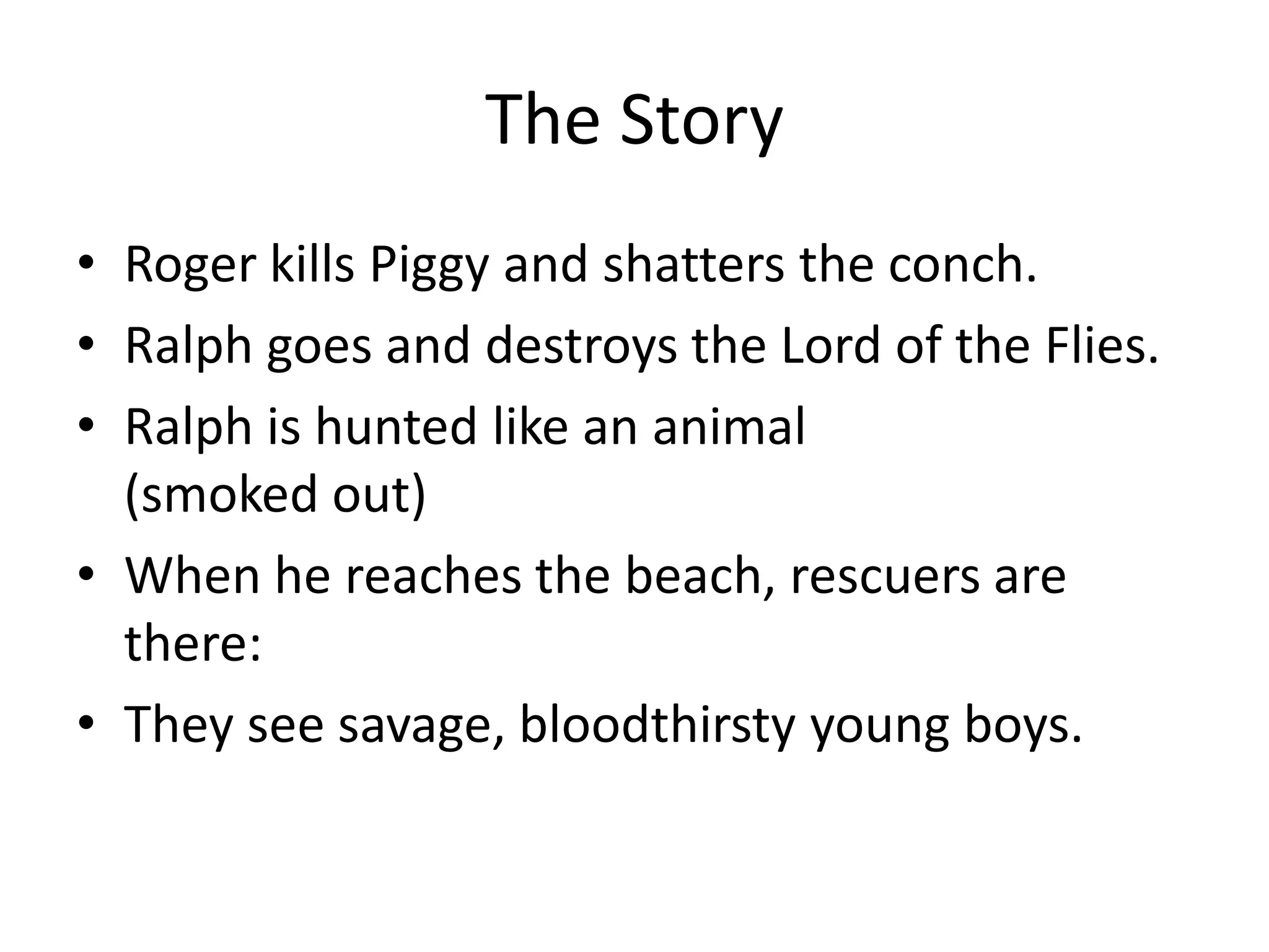 Lord of the Flies | PPTX