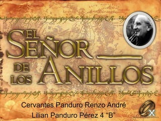 Cervantes Panduro Renzo André Lilian Panduro Pérez 4 “B” 