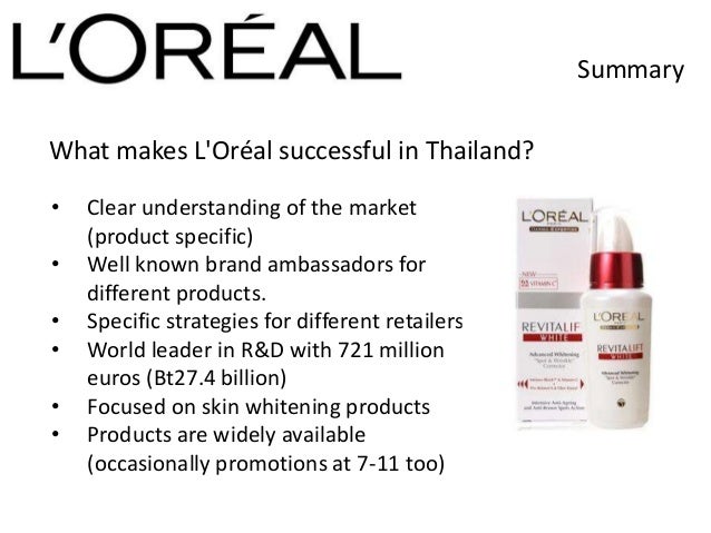 L'Oreal Case Study in Thailand