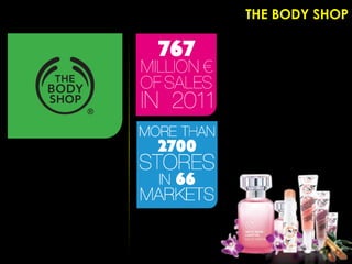 THE BODY SHOP
 