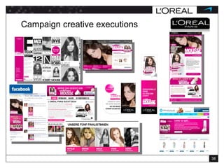 Campaign creative executions 