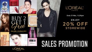 SALES PROMOTION
 