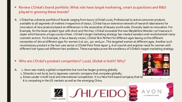 L'oreal introduction picture