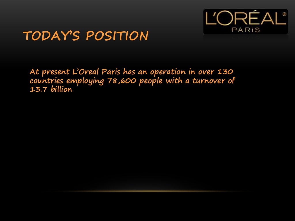loreal-paris-presentation