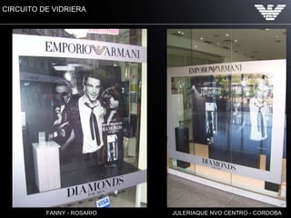 FANNY - ROSARIO JULERIAQUE NVO CENTRO - CORDOBA CIRCUITO DE VIDRIERA 