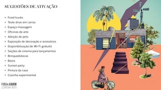 •
•
•
•
•
•
•
•
•
•
•
•
•
SUGESTÕES DE ATIVAÇÃO
 