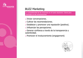 Redes SocialesEstudio en la Ciudad de Buenos AiresCerca del 60 por ciento de los entrevistados manifiesta participar de alguna red social. Los más jóvenes y el nivel socioeconómico más alto, son los segmentos que más participan en las redes sociales. Entre los usuarios de redes sociales, el 22,7 por ciento de los usuarios afirma ser fan de alguna marca en dichos sitios.