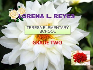 LORENA L. REYES
TERESA ELEMENTARY
SCHOOL
 