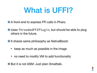 Pharo foreign function interface (FFI) by example by Esteban Lorenzano ...