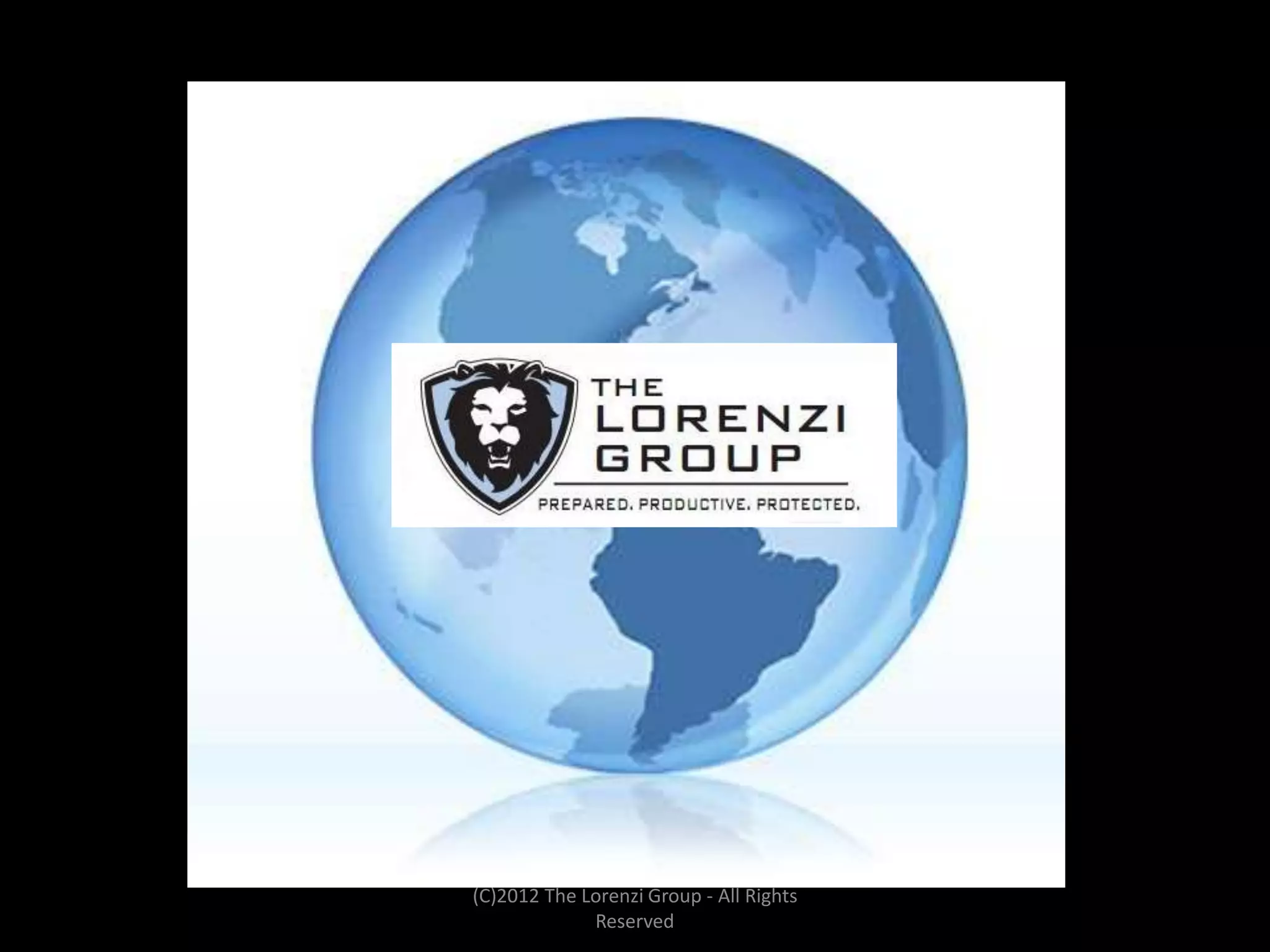 (C)2012 The Lorenzi Group - All Rights
             Reserved
 