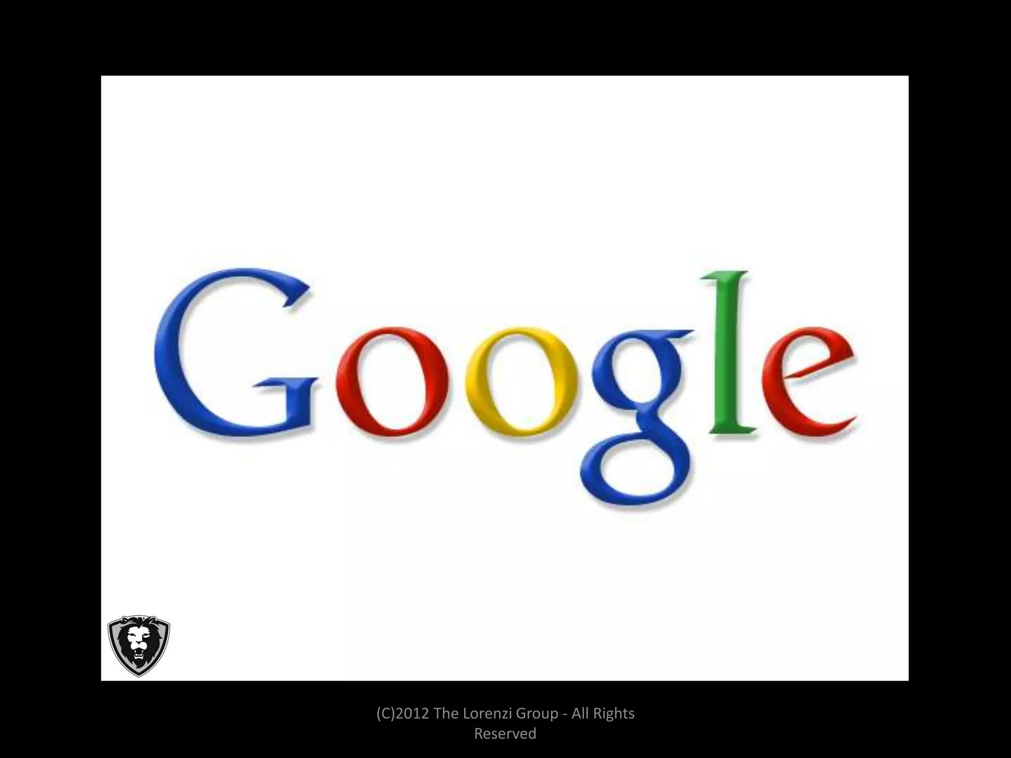 (C)2012 The Lorenzi Group - All Rights
             Reserved
 