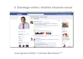 5. Estrategia online / Análisis situación actual




Juan Ignacio Zoido + Lorenzo Bennassar (i+d)
 