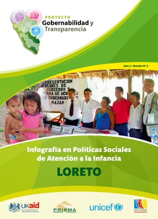 Año 2 / Boletín Nº 2




Infografía en Políticas Sociales
   de Atención a la Infancia

         LORETO
 