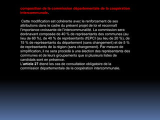 de réduire le nombre de syndicats 