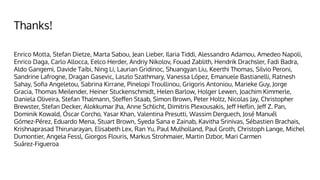 Thanks!
Enrico Motta, Stefan Dietze, Marta Sabou, Jean Lieber, Ilaria Tiddi, Alessandro Adamou, Amedeo Napoli,
Enrico Daga, Carlo Allocca, Eelco Herder, Andriy Nikolov, Fouad Zablith, Hendrik Drachsler, Fadi Badra,
Aldo Gangemi, Davide Taibi, Ning Li, Laurian Gridinoc, Shuangyan Liu, Keerthi Thomas, Silvio Peroni,
Sandrine Lafrogne, Dragan Gasevic, Laszlo Szathmary, Vanessa López, Emanuele Bastianelli, Ratnesh
Sahay, Soﬁa Angeletou, Sabrina Kirrane, Pinelopi Troullinou, Grigoris Antoniou, Marieke Guy, Jorge
Gracia, Thomas Meilender, Heiner Stuckenschmidt, Helen Barlow, Holger Lewen, Joachim Kimmerle,
Daniela Oliveira, Stefan Thalmann, Steﬀen Staab, Simon Brown, Peter Holtz, Nicolas Jay, Christopher
Brewster, Stefan Decker, Alokkumar Jha, Anne Schlicht, Dimitris Plexousakis, Jeﬀ Heﬂin, Jeﬀ Z. Pan,
Dominik Kowald, Óscar Corcho, Yasar Khan, Valentina Presutti, Wassim Derguech, José Manuél
Gómez-Pérez, Eduardo Mena, Stuart Brown, Syeda Sana e Zainab, Kavitha Srinivas, Sébastien Brachais,
Krishnaprasad Thirunarayan, Elisabeth Lex, Ran Yu, Paul Mulholland, Paul Groth, Christoph Lange, Michel
Dumontier, Angela Fessl, Giorgos Flouris, Markus Strohmaier, Martin Dzbor, Mari Carmen
Suárez-Figueroa
 