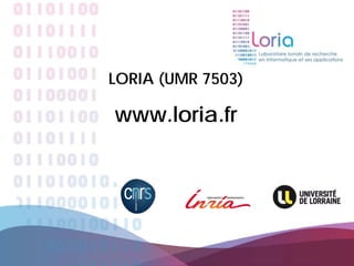 Loria presentation | PDF