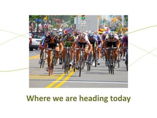 Where we are heading today
 