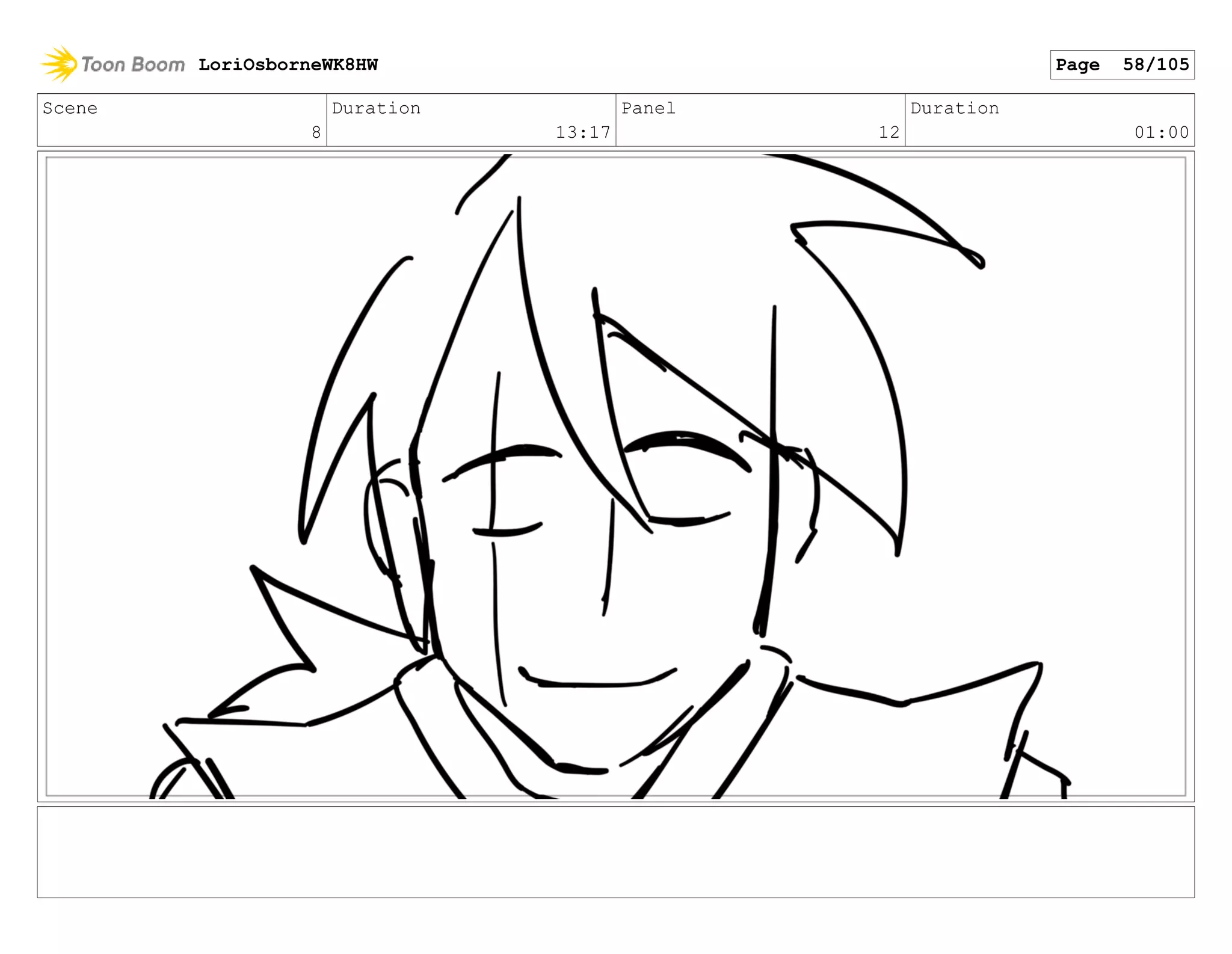 Scene
8
Duration
13:17
Panel
12
Duration
01:00
LoriOsborneWK8HW Page 58/105
 