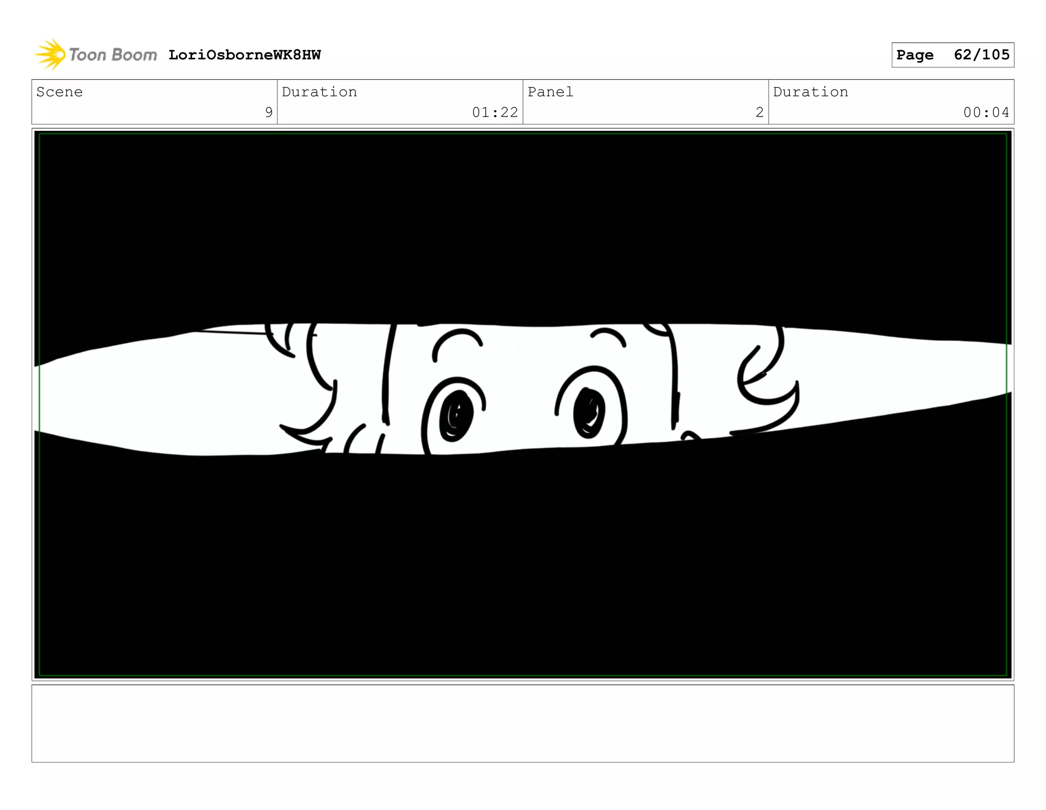 Scene
9
Duration
01:22
Panel
2
Duration
00:04
LoriOsborneWK8HW Page 62/105
 