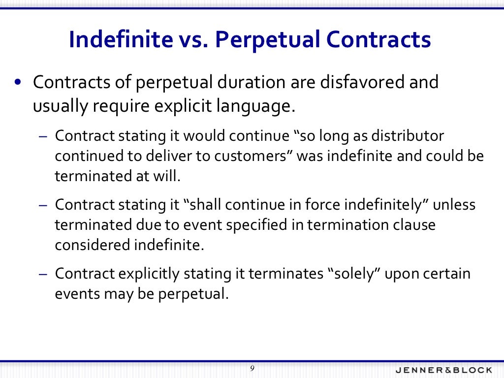 Evergreen Clause Fundamentals