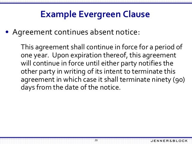 evergreen-clause-fundamentals