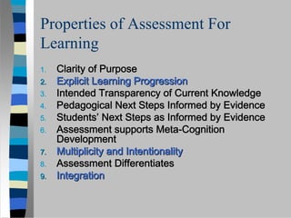 Lorna Earl Rethinking Classroom Assessment With Purpose In Mind | PDF