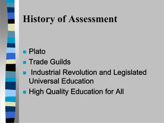 Lorna Earl Rethinking Classroom Assessment With Purpose In Mind | PDF