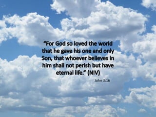 John 3:16
 