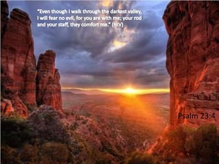 Psalm 23:4
 