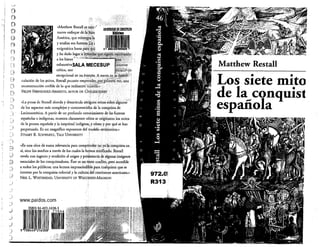 Los Siete Mitos de la Conquista Española