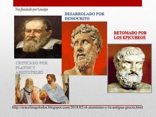 Los atomistas | PPTX