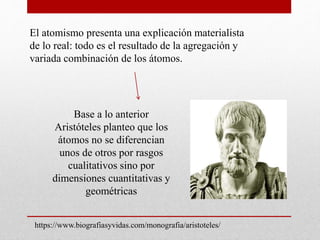 Los atomistas | PPTX