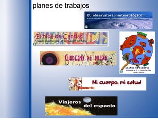 planes de trabajos  