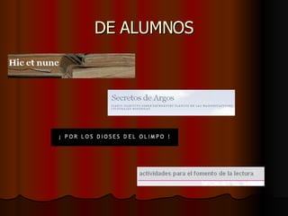 DE ALUMNOS 