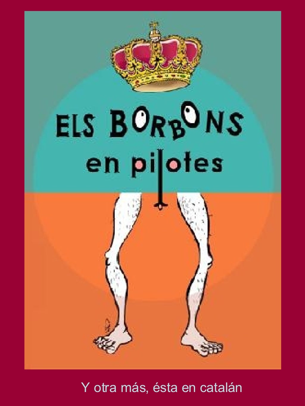 Los borbones en pelotas Becquer,1869