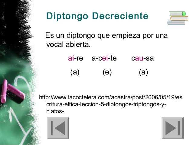 Los diptongos