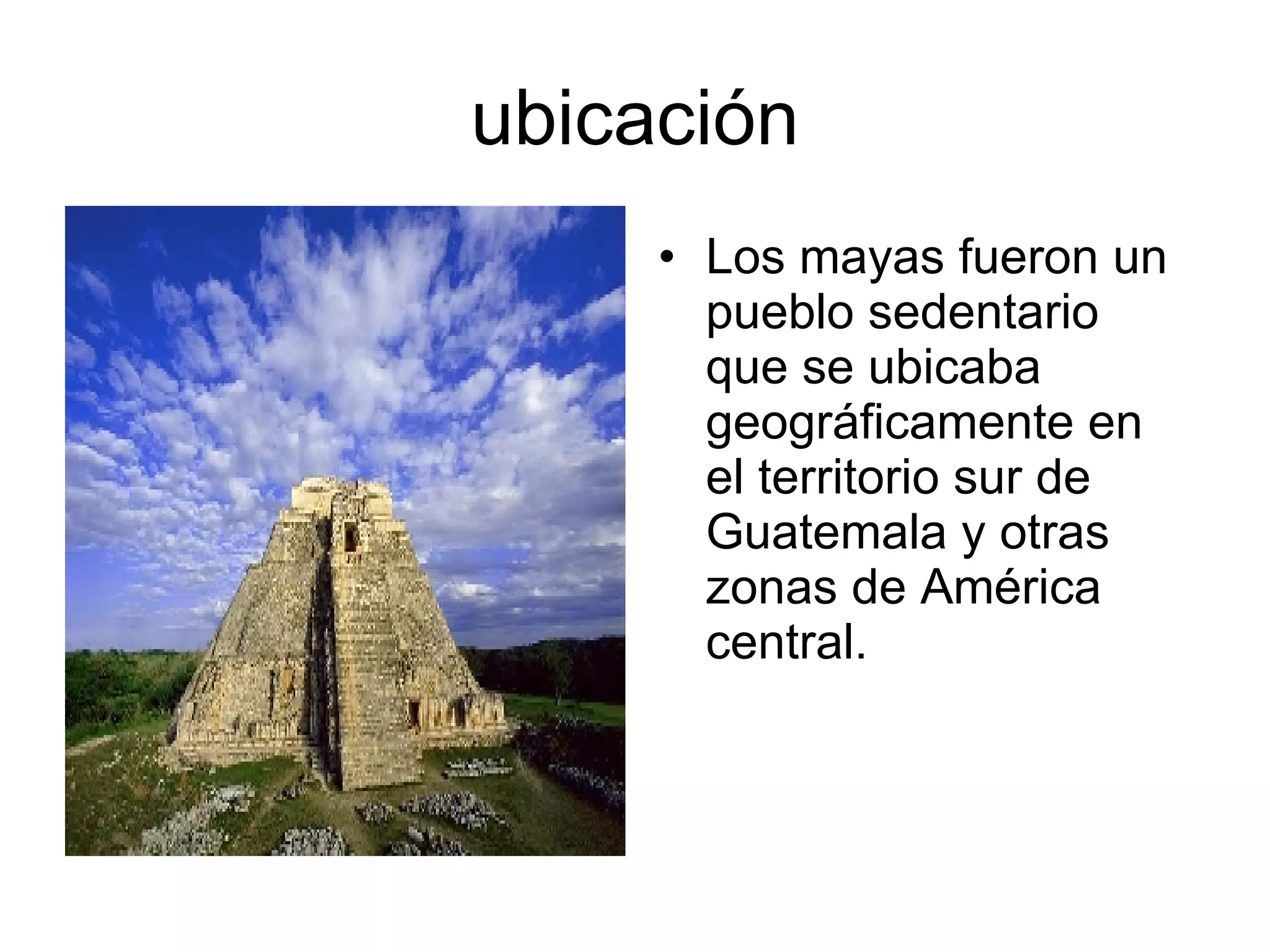 Los Mayas | PPT