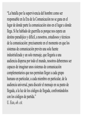 Los Medios Masivos De ComunicacióN 2