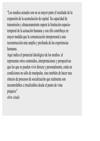 Los Medios Masivos De ComunicacióN 2