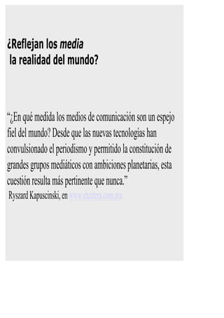 Los Medios Masivos De ComunicacióN 2