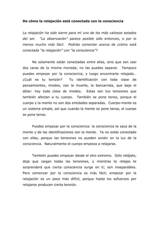 Los Misterios De La Vida  Osho