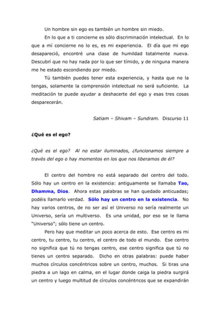 Los Misterios De La Vida  Osho