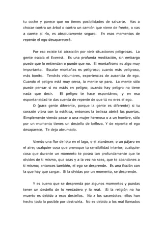 Los Misterios De La Vida  Osho