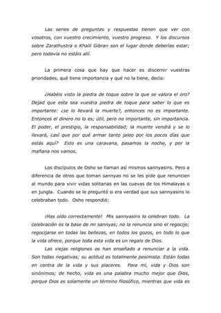 Los Misterios De La Vida  Osho