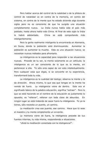 Los Misterios De La Vida  Osho