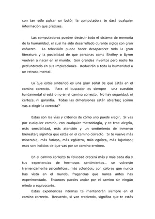 Los Misterios De La Vida  Osho