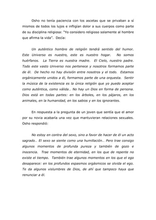 Los Misterios De La Vida  Osho